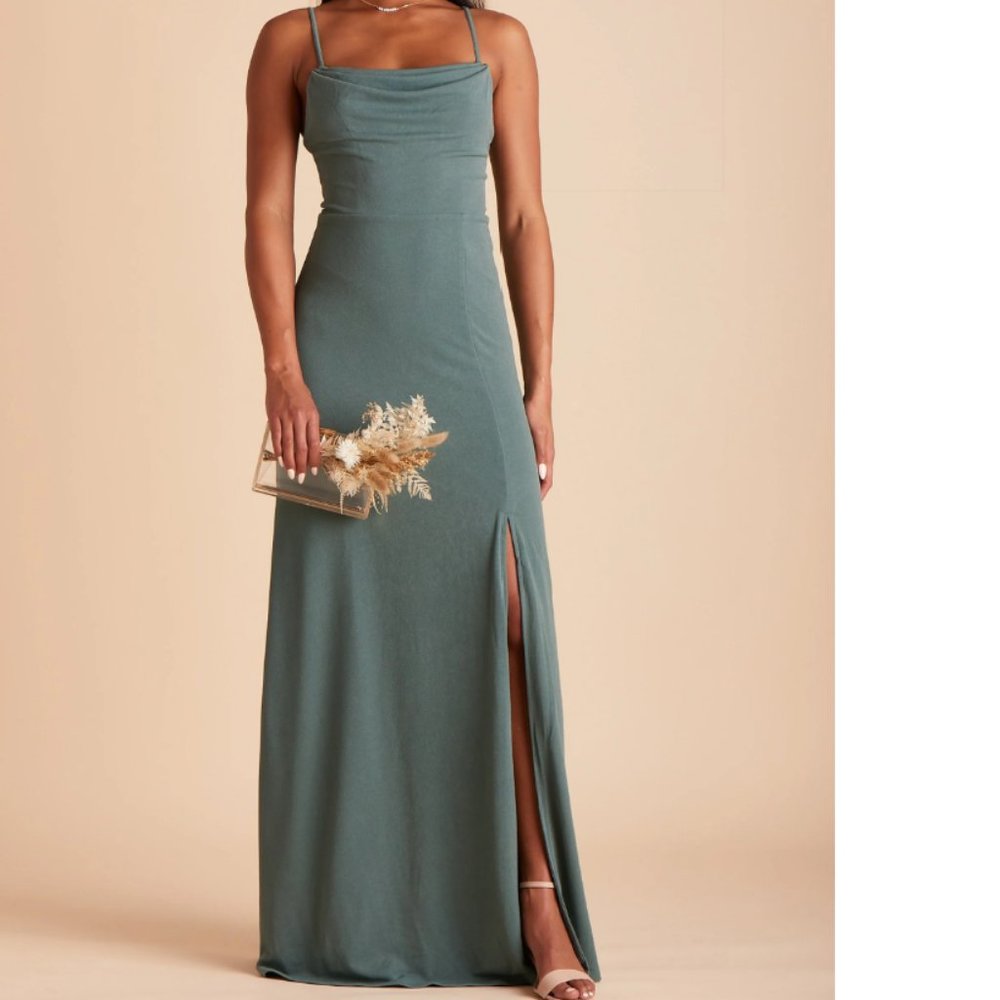 Modern Bridesmaid Dress - Teal